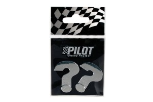 Αυτοκολλητο Συμβολο 3D "??" ΤΥΡΕ-3 28mm