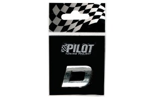 Αυτοκολλητο Γραμμα 3D TYPE-1 (D) 18mm