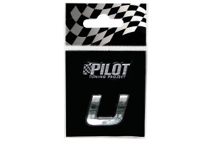 Αυτοκολλητο Γραμμα 3D TYPE-1 (U) 18mm