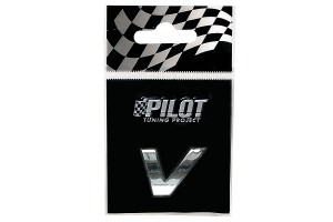 Αυτοκολλητο Γραμμα 3D TYPE-1 (V) 18mm