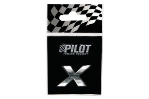 Lampa Αυτοκόλλητο Γράμμα Αυτοκινήτου Χρωμίου 3D "X" 1.8cm