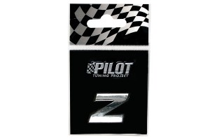 Lampa Αυτοκόλλητο Γράμμα Αυτοκινήτου Χρωμίου 3D "Z" 1.8cm