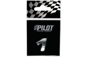 Αυτοκολλητο Αριθμος 3D TYPE-1 (1) 18mm