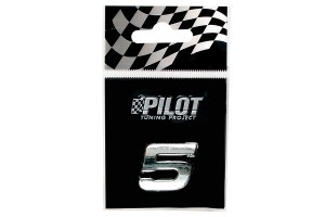 Αυτοκολλητο Αριθμος 3D TYPE-1 (5) 18mm