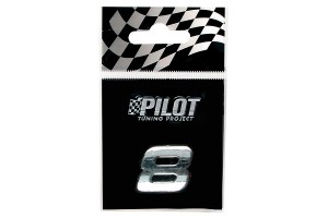 Αυτοκολλητο Αριθμος 3D TYPE-1 (8) 18mm