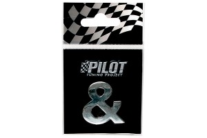 Αυτοκολλητο Συμβολο 3D TYPE-1 (&) 18mm