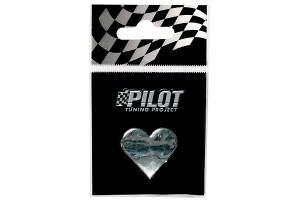 Lampa Αυτοκόλλητο Αυτοκινήτου Χρωμίου 3D Heart 1.8cm