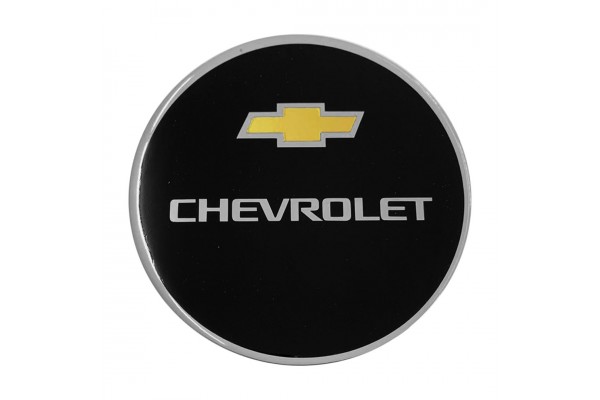Race Axion Αυτοκόλλητο Σήμα Chevrolet Matiz 2005-2010 για Τάπα Βενζίνης Αυτοκινήτου σε Μαύρο Χρώμα