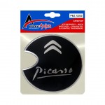 Race Axion Αυτοκόλλητο Σήμα Citroen Xsara Picasso 2003-2010 13.8cm για Τάπα Βενζίνης Αυτοκινήτου σε Μαύρο Χρώμα