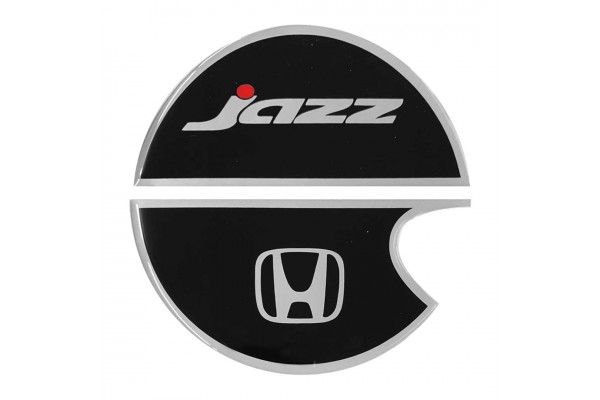 Race Axion Αυτοκόλλητο Σήμα Χρωμίου Honda Jazz 5D 2002-2008 για Τάπα Βενζίνης Αυτοκινήτου