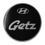 Race Axion Αυτοκόλλητο Σήμα Hyundai Getz 2002-2009 για Τάπα Βενζίνης Αυτοκινήτου σε Μαύρο Χρώμα