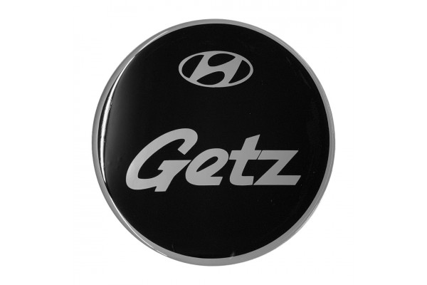Race Axion Αυτοκόλλητο Σήμα Hyundai Getz 2002-2009 για Τάπα Βενζίνης Αυτοκινήτου σε Μαύρο Χρώμα