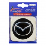 Race Axion Αυτοκόλλητα Σήματα Mazda 7.2cm για Ζάντες Αυτοκινήτου σε Μαύρο Χρώμα 4τμχ