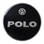 Race Axion Αυτοκόλλητο Σήμα VW Polo 2009-2014 15.5cm για Τάπα Βενζίνης Αυτοκινήτου σε Μαύρο Χρώμα