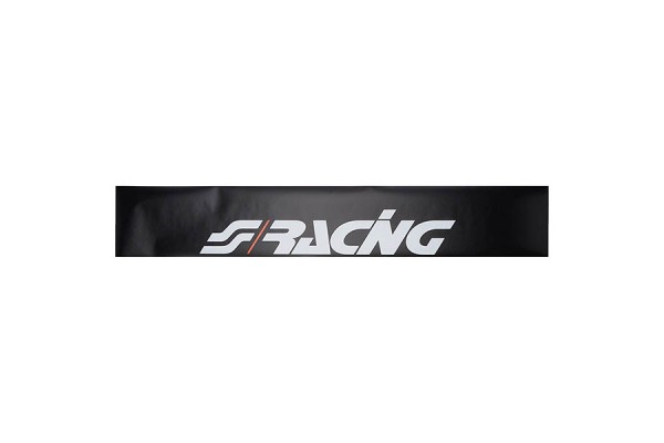 Αυτοκολλητη Ταινια Παρμπριζ Μαυρη Racing 150x24cm