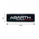Race Axion Σήματα Abarth Βιδωτά για Πατάκια Εποξειδικής Ρυτίνης 10x3εκ 2τμχ
