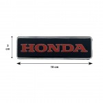 Honda Σηματα Βιδωτα 10 Χ 3 cm Εποξειδικης Ρυτινης (ΥΓΡΟ ΓΥΑΛΙ) Σε ΜΑΥΡΟ/ΚΟΚΚΙΝΟ Για Πατακια - 2 ΤΕΜ.