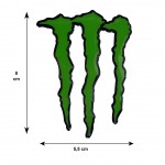 Race Axion Monster Αυτοκόλλητο Αυτοκινήτου 8cm σε Πράσινο Χρώμα Race Axion Monster Αυτοκόλλητο Αυτοκινήτου 8cm σε Πράσινο Χρώμα