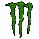 Race Axion Monster Αυτοκόλλητο Αυτοκινήτου 10cm σε Πράσινο Χρώμα Race Axion Monster Αυτοκόλλητο Αυτοκινήτου 10cm σε Πράσινο Χρώμα