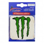 Race Axion Monster Αυτοκόλλητο Αυτοκινήτου 10cm σε Πράσινο Χρώμα Race Axion Monster Αυτοκόλλητο Αυτοκινήτου 10cm σε Πράσινο Χρώμα