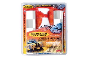 Lampa Αυτοκόλλητες Ταινίες Αυτοκινήτου Αλουμινίου Stripes 500 x 25cm 2τμχ