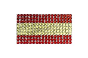 ΑΥΤΟΚΟΛΛΗΤΗ ΣΗΜΑΙΑ ΜΕ STRASS ΙΣΠΑΝΙΑ