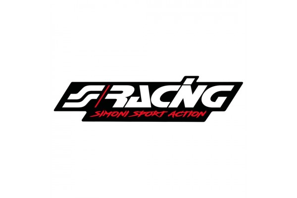 Simoni Racing Αυτοκόλλητο Αυτοκινήτου Logo 12 x 2.9cm