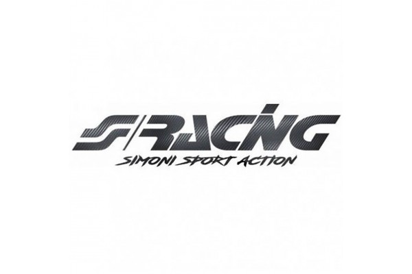 Simoni Racing Αυτοκόλλητο Carbon 85 x 20cm για Παρμπρίζ Αυτοκινήτου