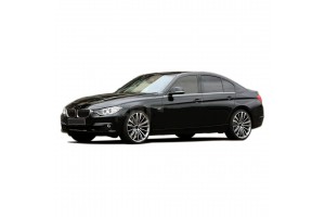 BMW Σειρα 3 F30 Sedan 2012> Trim Παραθυρων (ΑΝΟΞΕΙΔΩΤΟ Ατσαλι / ΧΡΩΜΙΟ) - 4 ΤΕΜ.
