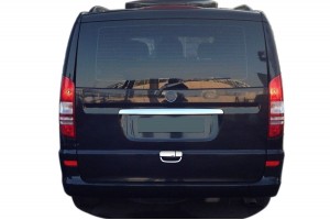 Mercedes Vito W639 2010>2014 Τριμ Μαρκε Πορτ Μπαγκαζ Χρωμιο Μεταλλικο 3 TEM.