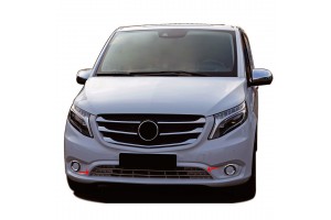 Mercedes Vito W447 Τριμ Μαρκε Προφυλακτηρα Χρωμιο Μεταλλικο 2 TEM.