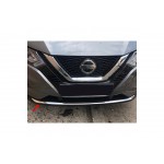 Nissan Qashqai 2017> Τριμ Μαρκε Προφυλακτηρα Χρωμιο Μεταλλικο