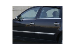 VW Passat 3B SD / SW 1998-2005 Trim Παραθυρων Ανοξειδωτο Ατσαλι Χρωμιο - 4 ΤΕΜ.