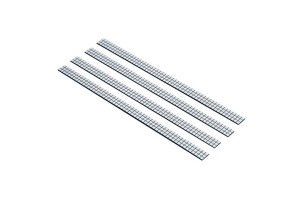 Lampa Αυτοκόλλητες Ταινίες Αυτοκινήτου Χρωμίου Flexible Strips 17 x 1cm 4τμχ