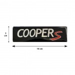 Mini Cooper S Σηματα Βιδωτα 10 Χ 3 cm Εποξειδικης Ρυτινης (ΥΓΡΟ ΓΥΑΛΙ) Σε ΜΑΥΡΟ/ΧΡΩΜΙΟ/ΚΟΚΚΙΝΟ Για Πατακια - 2 ΤΕΜ.