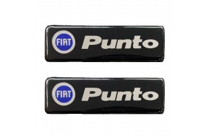 Fiat Punto Σηματα Βιδωτα 10 Χ 3 cm Εποξειδικης Ρυτινης (ΥΓΡΟ ΓΥΑΛΙ) Σε ΜΑΥΡΟ/ΧΡΩΜΙΟ/ΜΠΛΕ Για Πατακια - 2 ΤΕΜ.