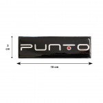 Race Axion Σήματα Fiat Punto 2012 Βιδωτά για Πατάκια Εποξειδικής Ρυτίνης 10x3εκ 2τμχ