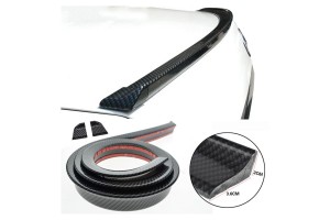 Αεροτομη Αυτοκολλητη Λαστιχενια Carbon Look 1,4mtX18mm