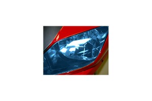 Simoni Racing Αυτοκόλλητη Μεμβράνη 100 x 60cm για Φανάρια Αυτοκινήτου σε Μπλε Χρώμα