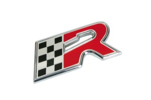 Lampa R-Flag Αυτοκόλλητο Σήμα Αυτοκινήτου Χρωμίου