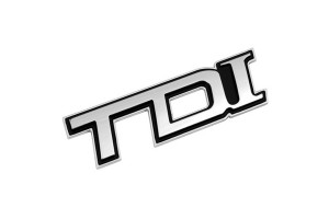 Lampa 3D TDI Αυτοκόλλητο Σήμα Αυτοκινήτου Χρωμίου