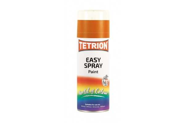Tetrion Easy Spray Ακρυλικό Σπρέι Βαφής Πορτοκαλί 400ml