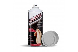 Lampa Wrapper Σπρέι Προστατευτικού Φιλμ Ασημί με Glitter Εφέ 400ml