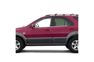 Kia Sorento 5D 02>09 Trim Μαρκε Παραθυρων Αυτοκολλητα Χρωμιου 4ΤΕΜ.