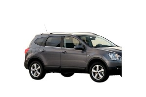 Nissan Qashqai 5D 2010>2013 Trim Μαρκε Παραθυρων Αυτοκολλητα Χρωμιου 4ΤΕΜ.