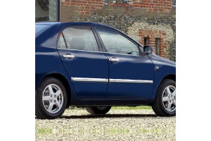 TOYOTA COROLLA 4/5D 02-07 ΔΙΑΚΟΣΜΗΤΙΚΗ ΦΑΣΑ ΠΟΡΤΑΣ ΧΡΩΜΙΟ 4ΤΕΜ.