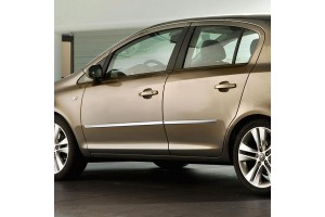 Opel Corsa D 5D 07>14 Προστατευτικη Φασα Πορτας Πλαστικο Χρωμιο 8ΤΕΜ.