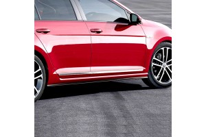VW Golf 7 5D 2013+ Προστατευτικη Φασα Πορτας Πλαστικο Χρωμιο 8ΤΕΜ.