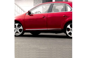 S-dizayn Vw Jetta 4d 06>11 Προστατευτικη Φάσα Πόρτας Πλαστικό Χρώμιο 8τεμ