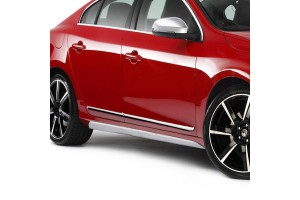 S-dizayn Volvo S60 4D 2011-2013 Door Protecting Trim Chrome